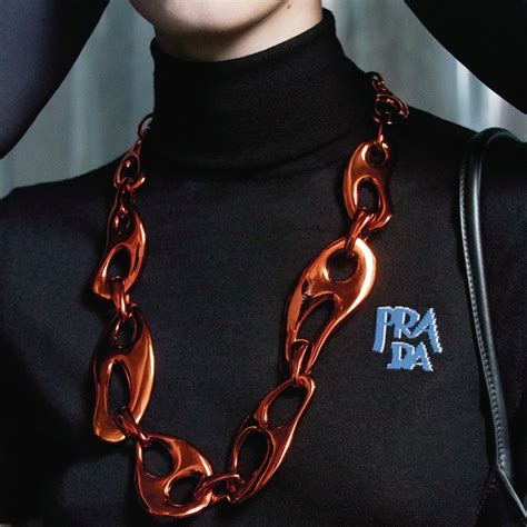 prada necklace women's|prada necklace for boys.